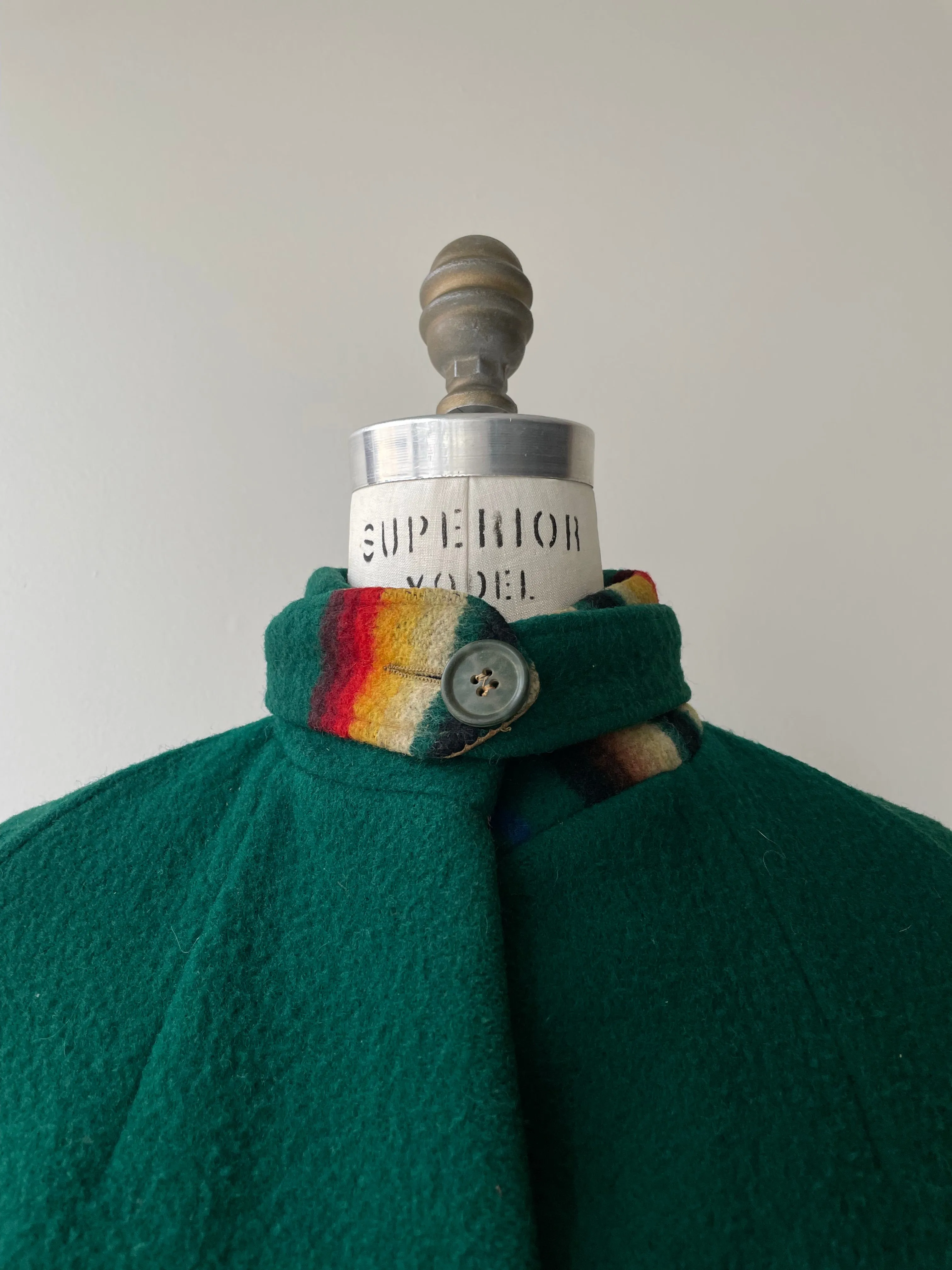 1920s Pendleton Wool Toboggan Coat