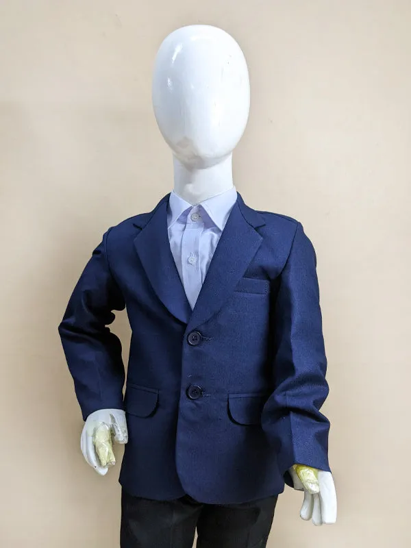 3Yrs - 7Yrs Navy Blue Casual Coat Blazer For Boys / School Uniform Blazer CB01