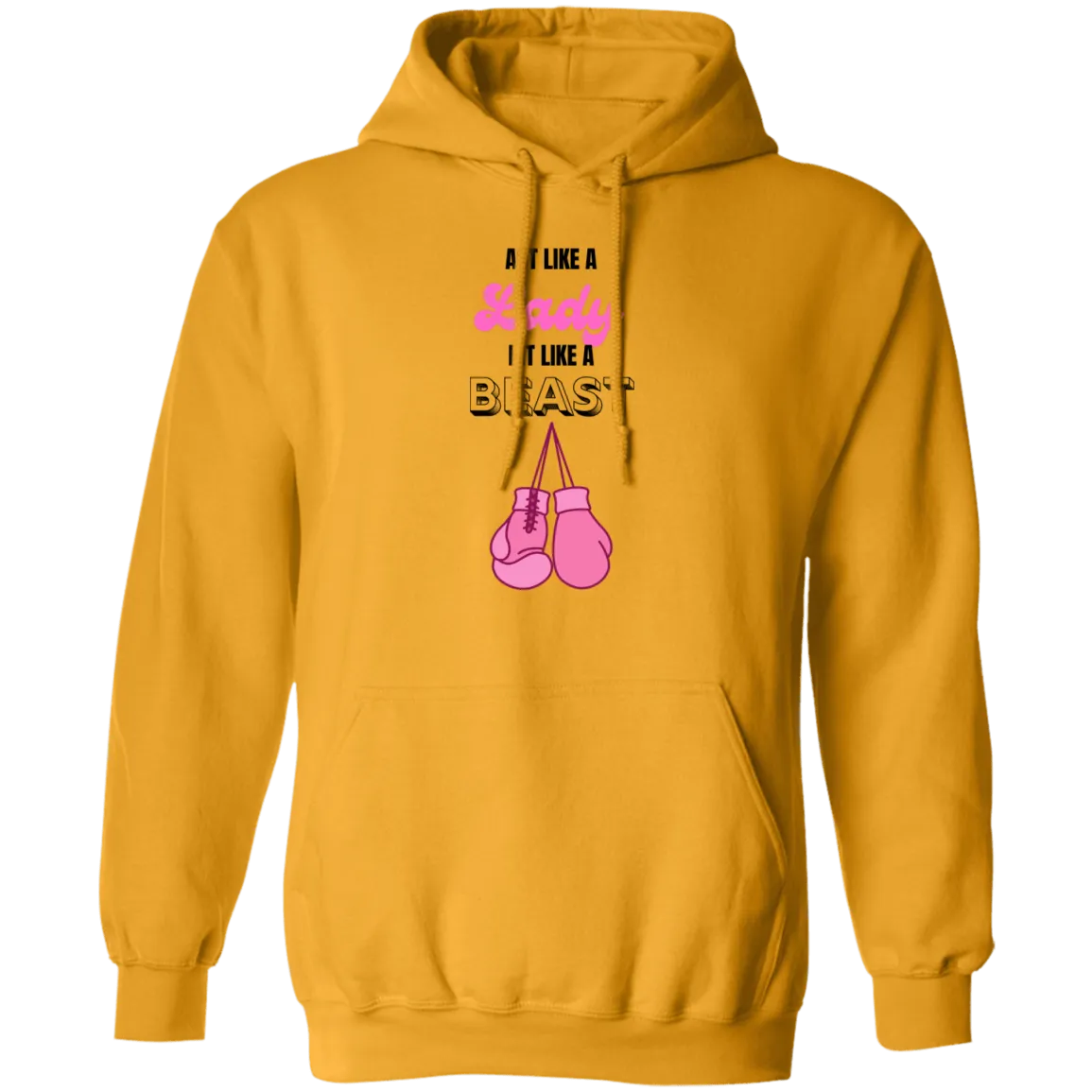 Act Like A Lady ...Pullover Hoodie