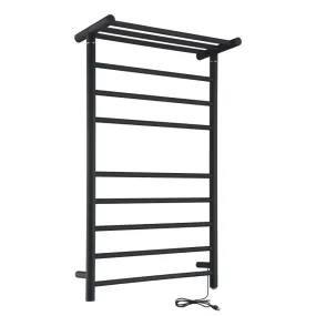 ANZZI Eve 8-Bar Stainless Steel Wall Mounted Electric Towel Warmer Rack