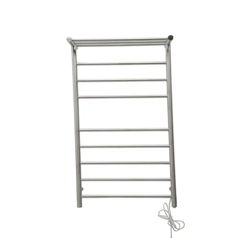 ANZZI Eve 8-Bar Stainless Steel Wall Mounted Electric Towel Warmer Rack