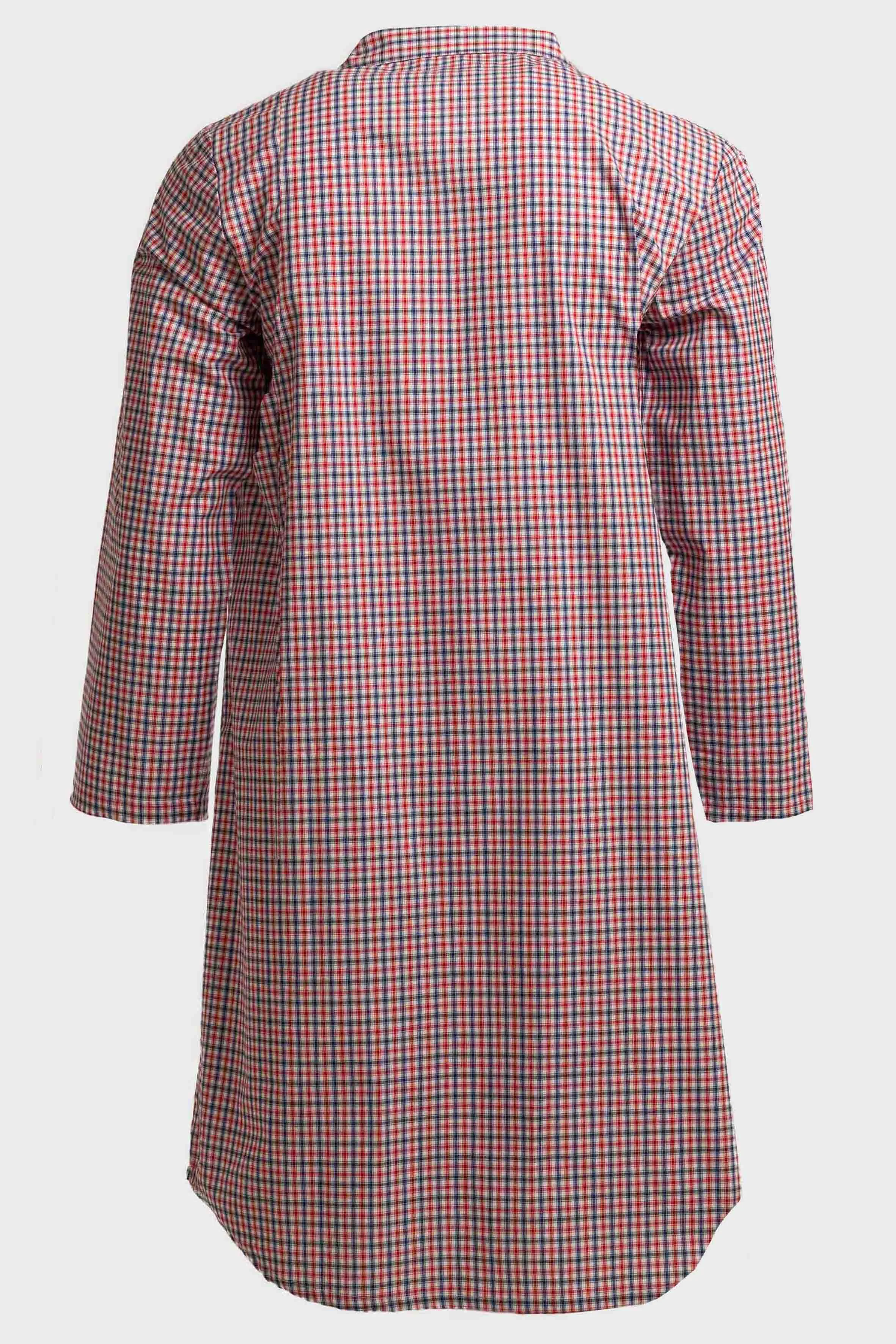 Archie Cotton VELCRO® Brand Fastening Nightshirt