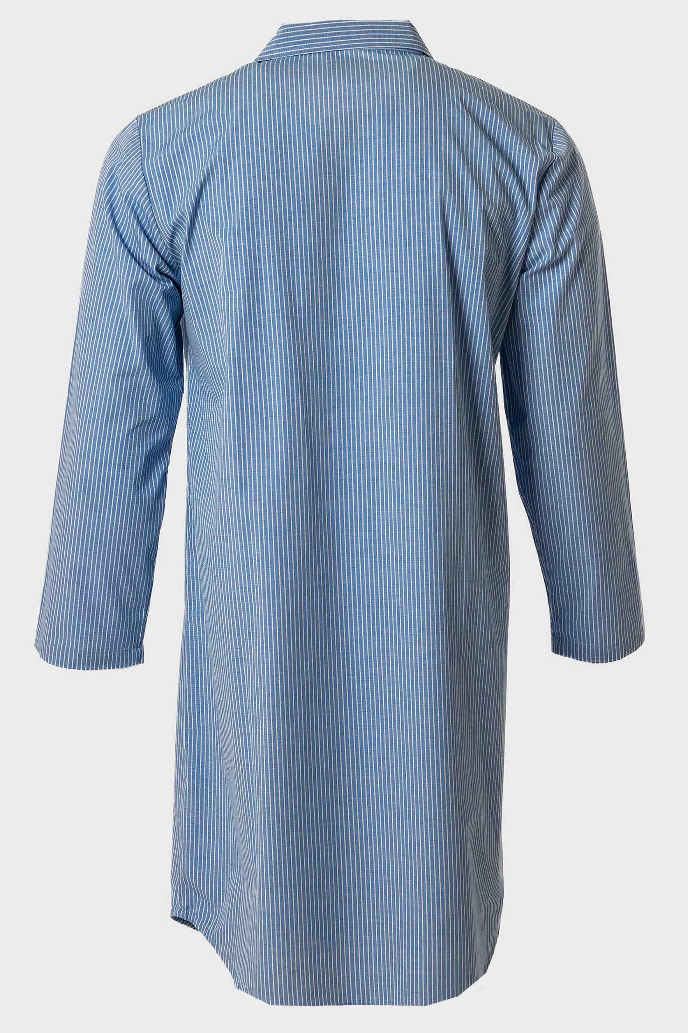 Archie Cotton VELCRO® Brand Fastening Nightshirt