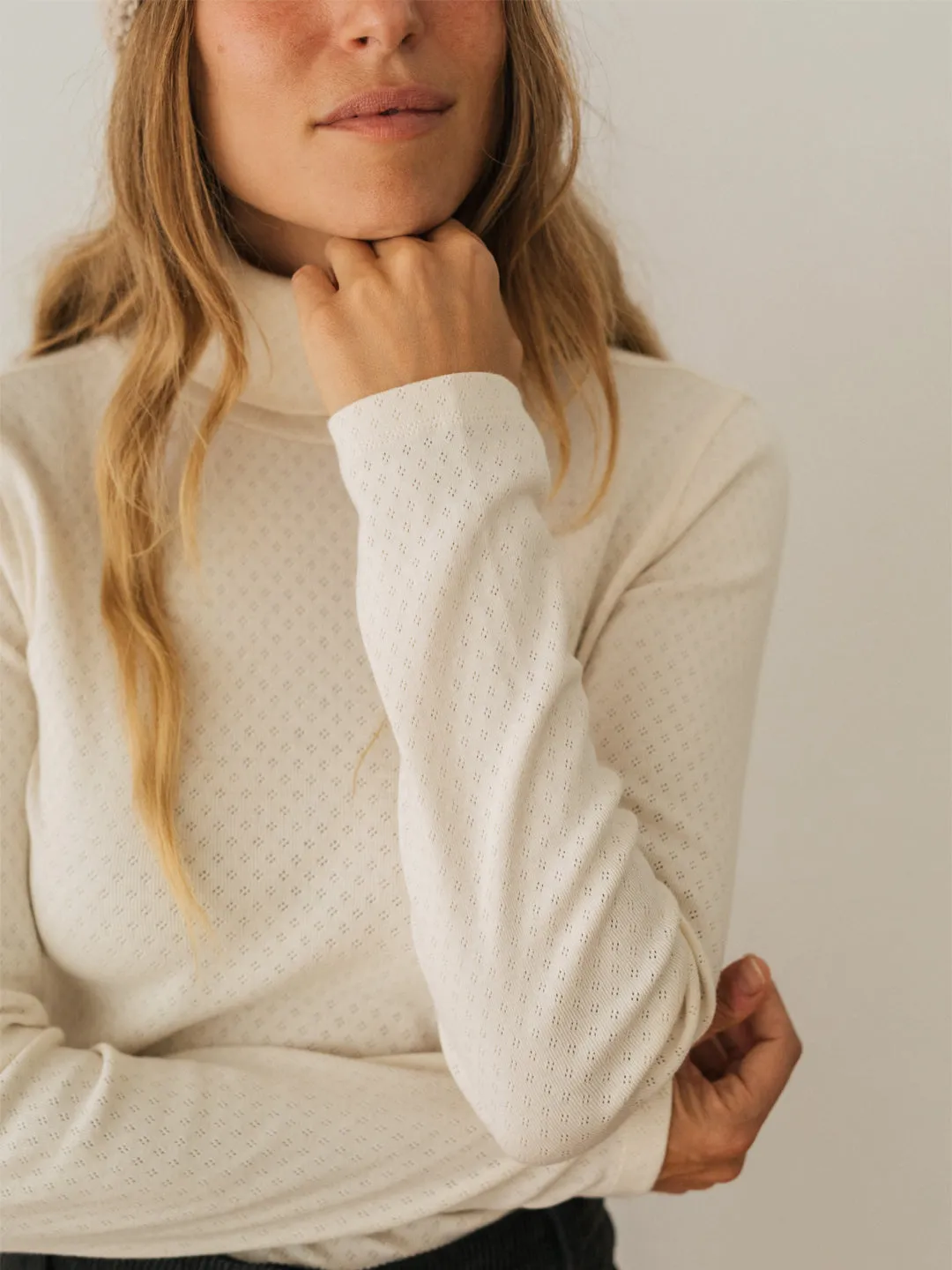 Atenna Knitwear White