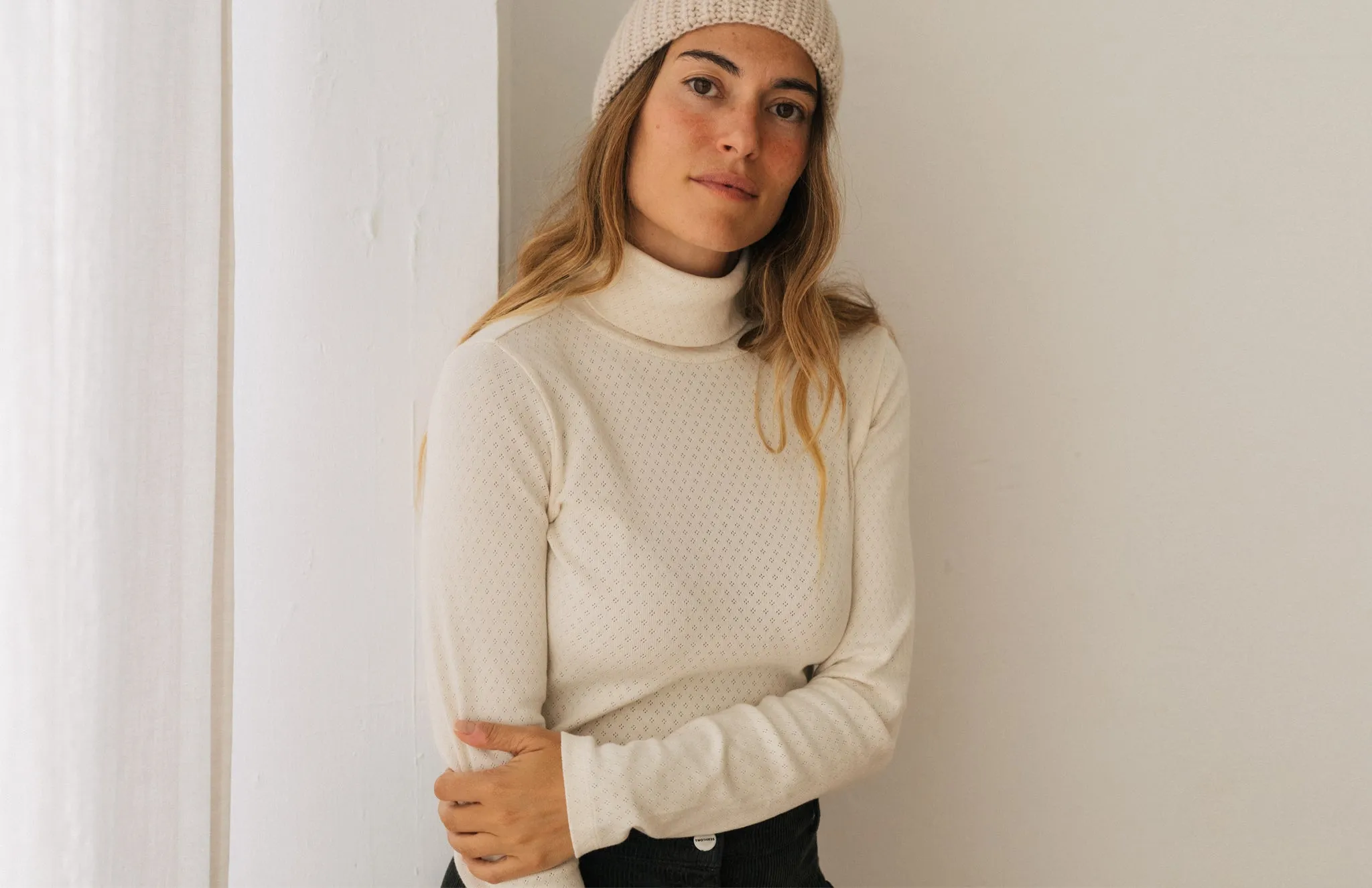 Atenna Knitwear White