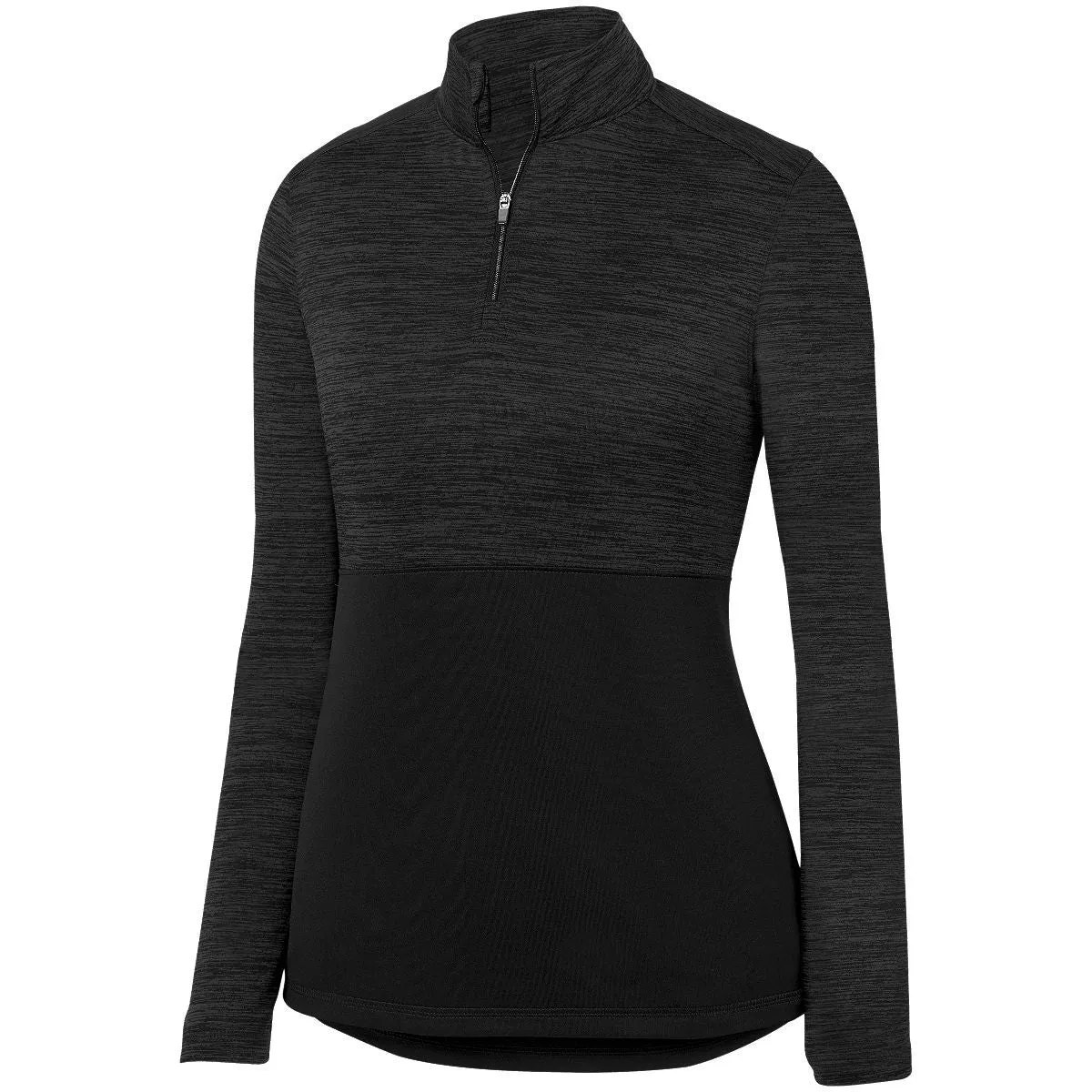 Augusta Sportswear Ladies Shadow Tonal Heather 1/4 Zip Pullover