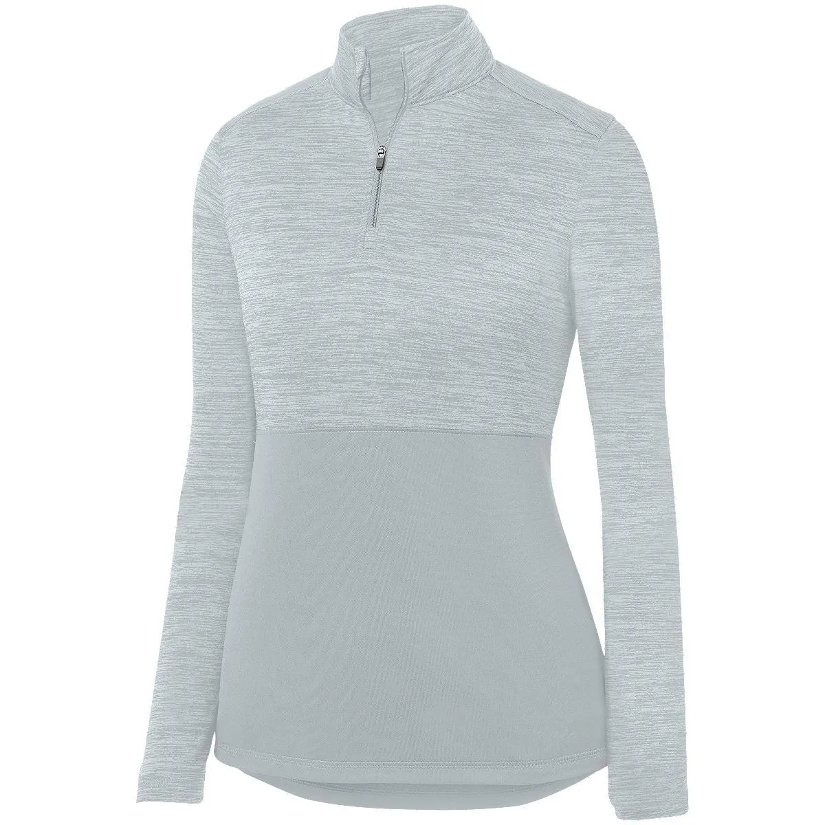 Augusta Sportswear Ladies Shadow Tonal Heather 1/4 Zip Pullover