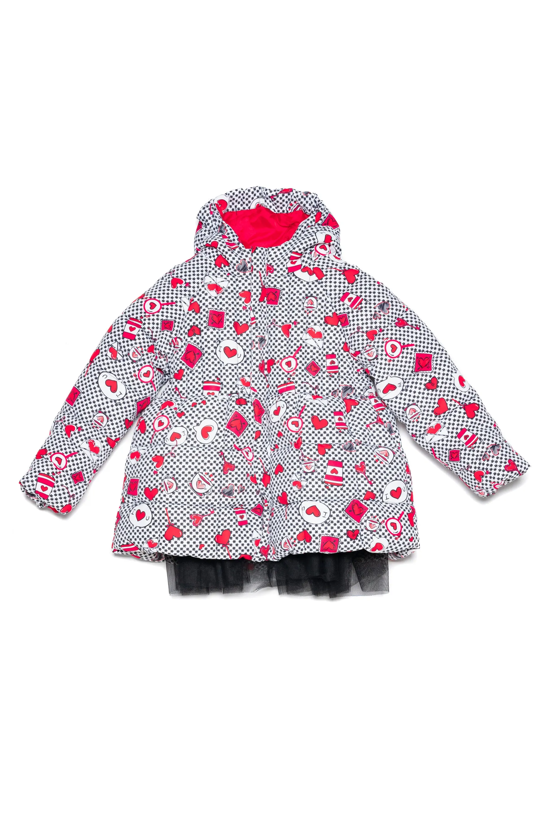 AW21 Rosalita Girls Harpster Heart Coat