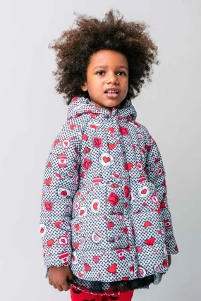 AW21 Rosalita Girls Harpster Heart Coat