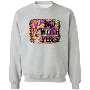 Bad Witches Ladies Crewneck Pullover Sweatshirt