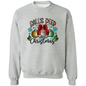 Balls Deep Crewneck Pullover Sweatshirt