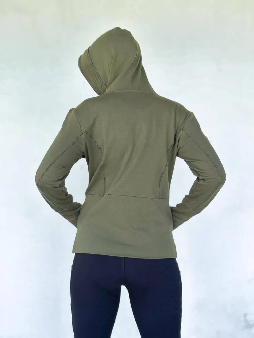 Bamboo Fleece Zipper Hoodie Jacket