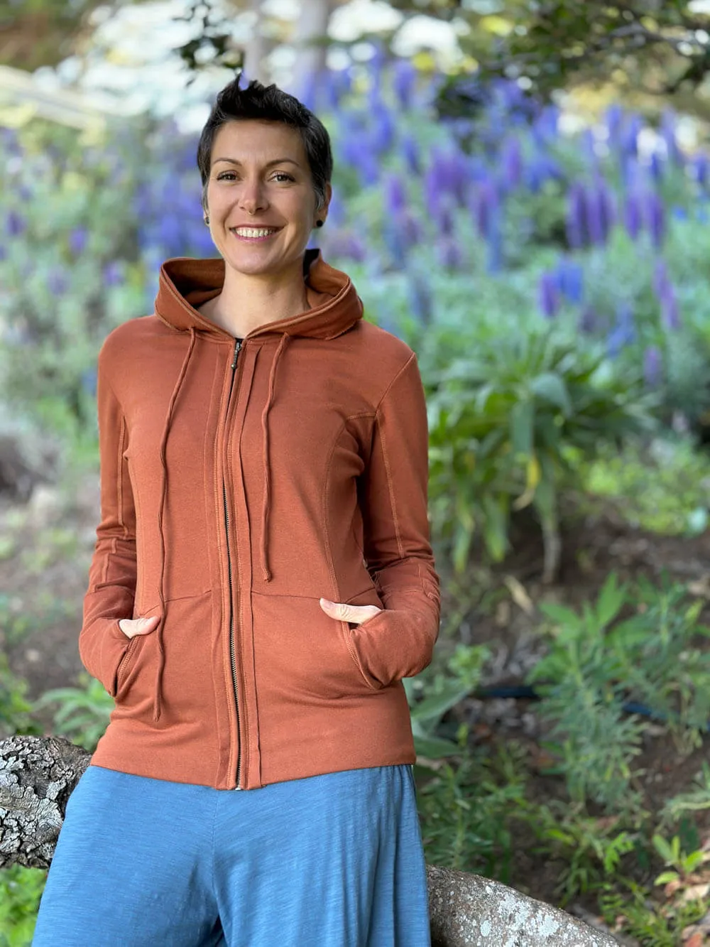 Bamboo Fleece Zipper Hoodie Jacket