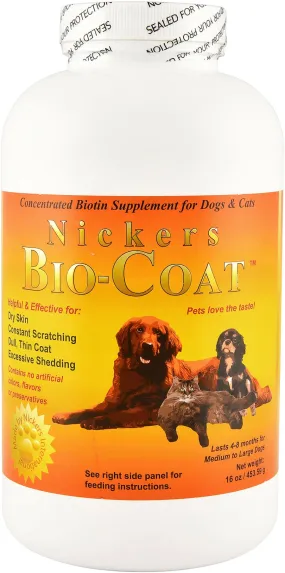 Bio-Coat Biotin Supplement for Dogs & Cats