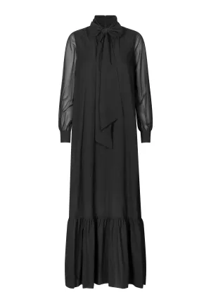 Bittedea Black Silk Dress