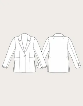 Blazer Sewing Pattern, The Assembly Line