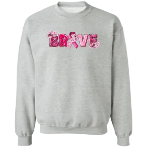 Brave Unisex Crewneck Pullover Sweatshirt