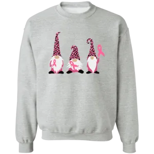 Cancer Gnomes Unisex Crewneck Pullover Sweatshirt