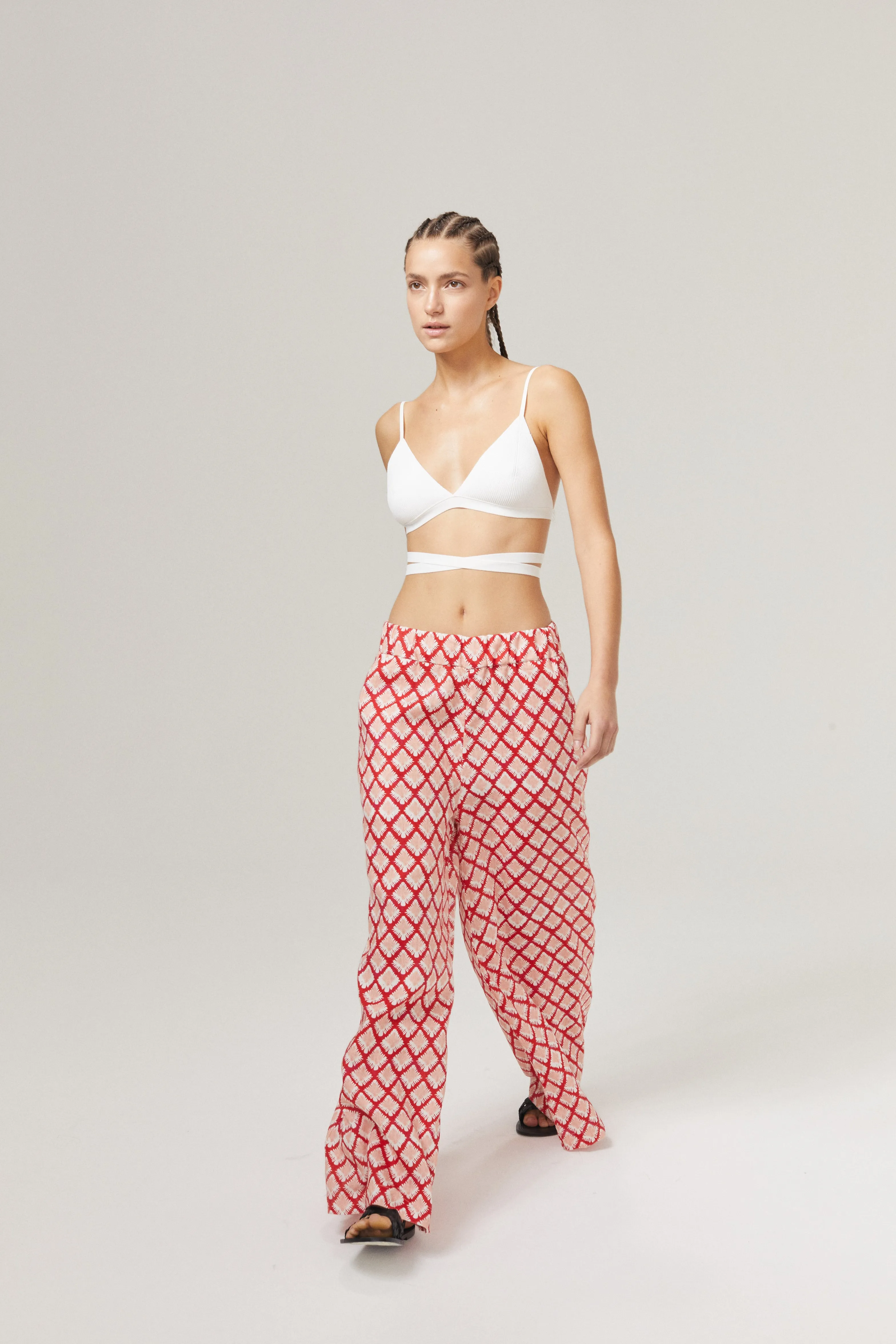 Cape Linen Pants - Tangier