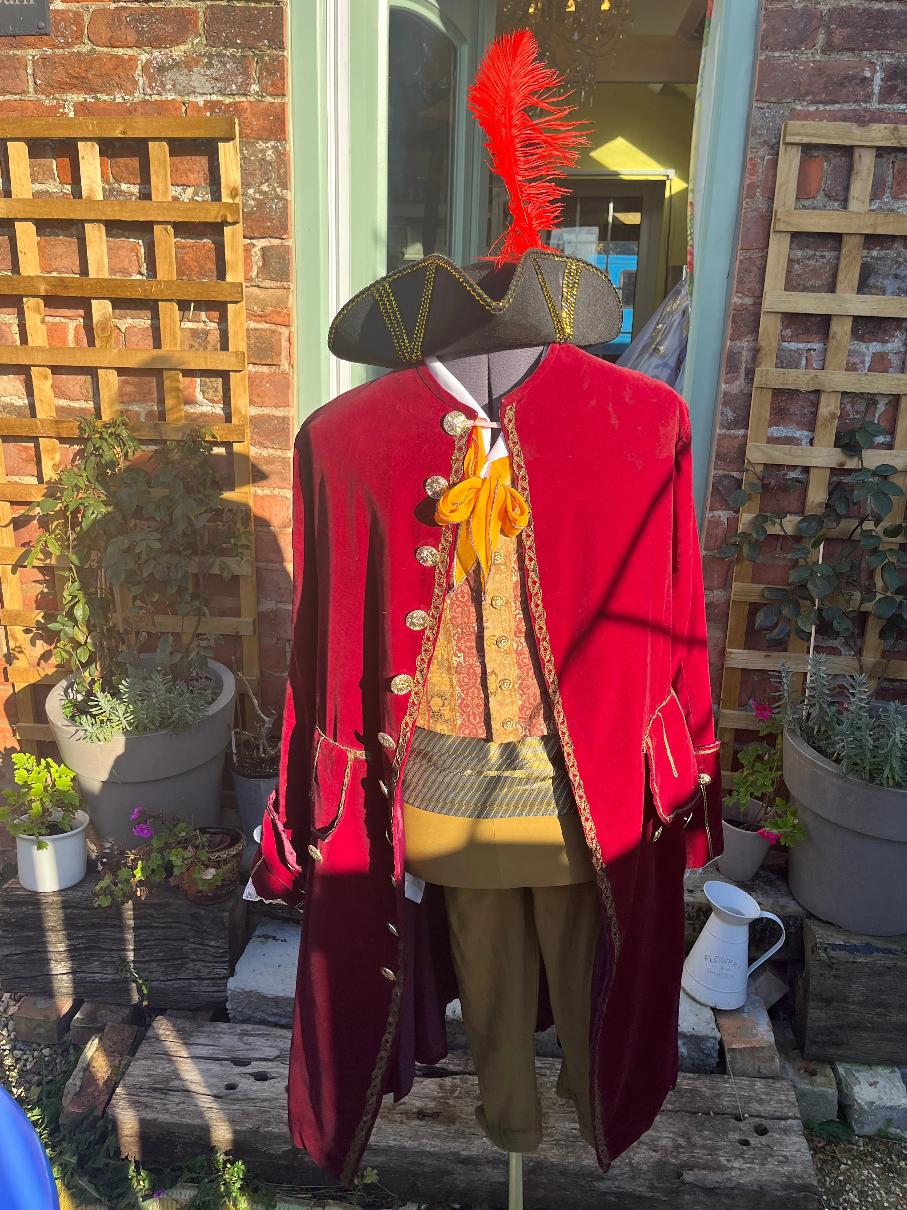 Captain Hook, Regency or Victorian Gentleman  - Hire only