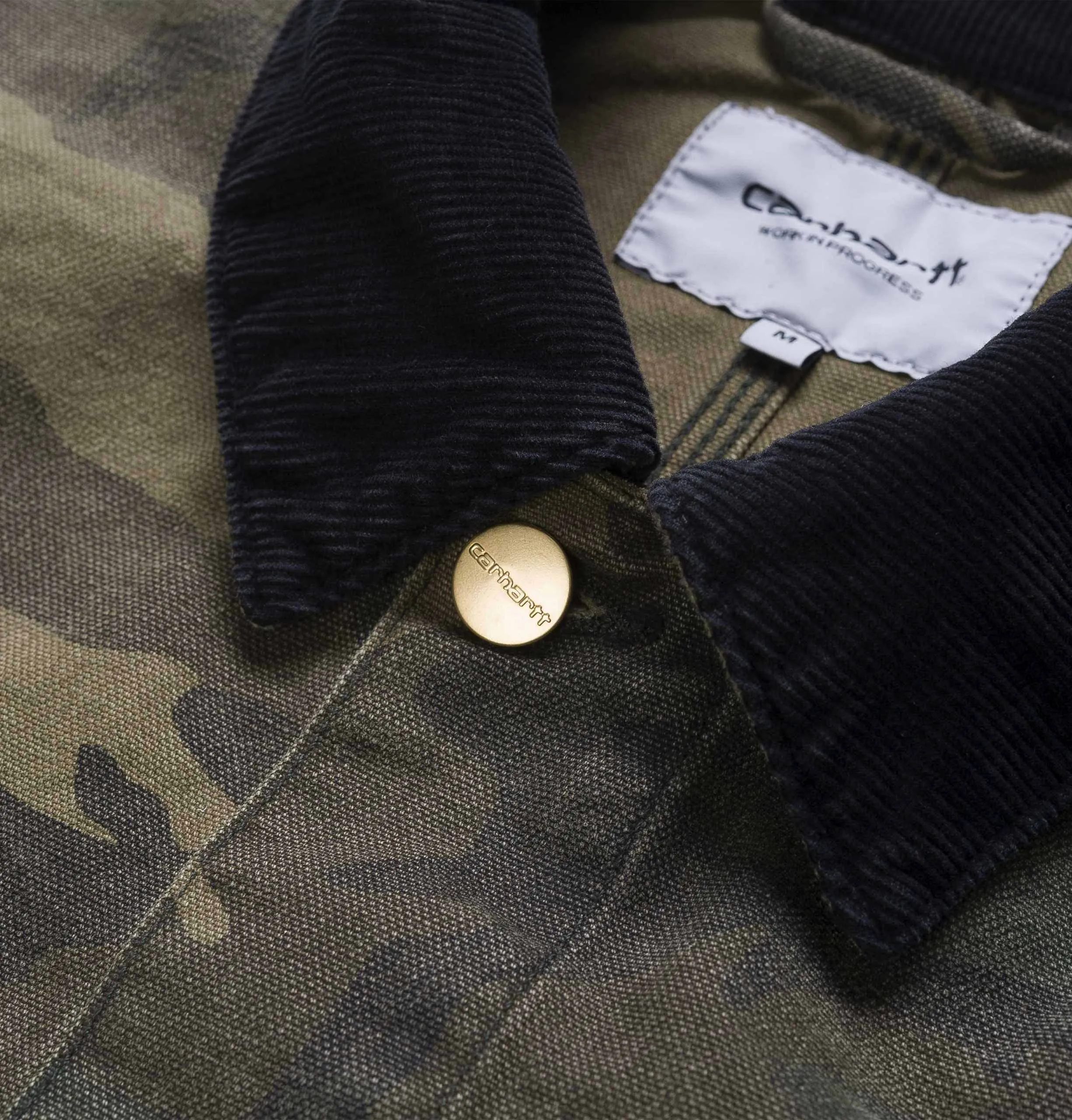 Carhartt WIP Michigan Coat – Camo Laurel (Aged Canvas)