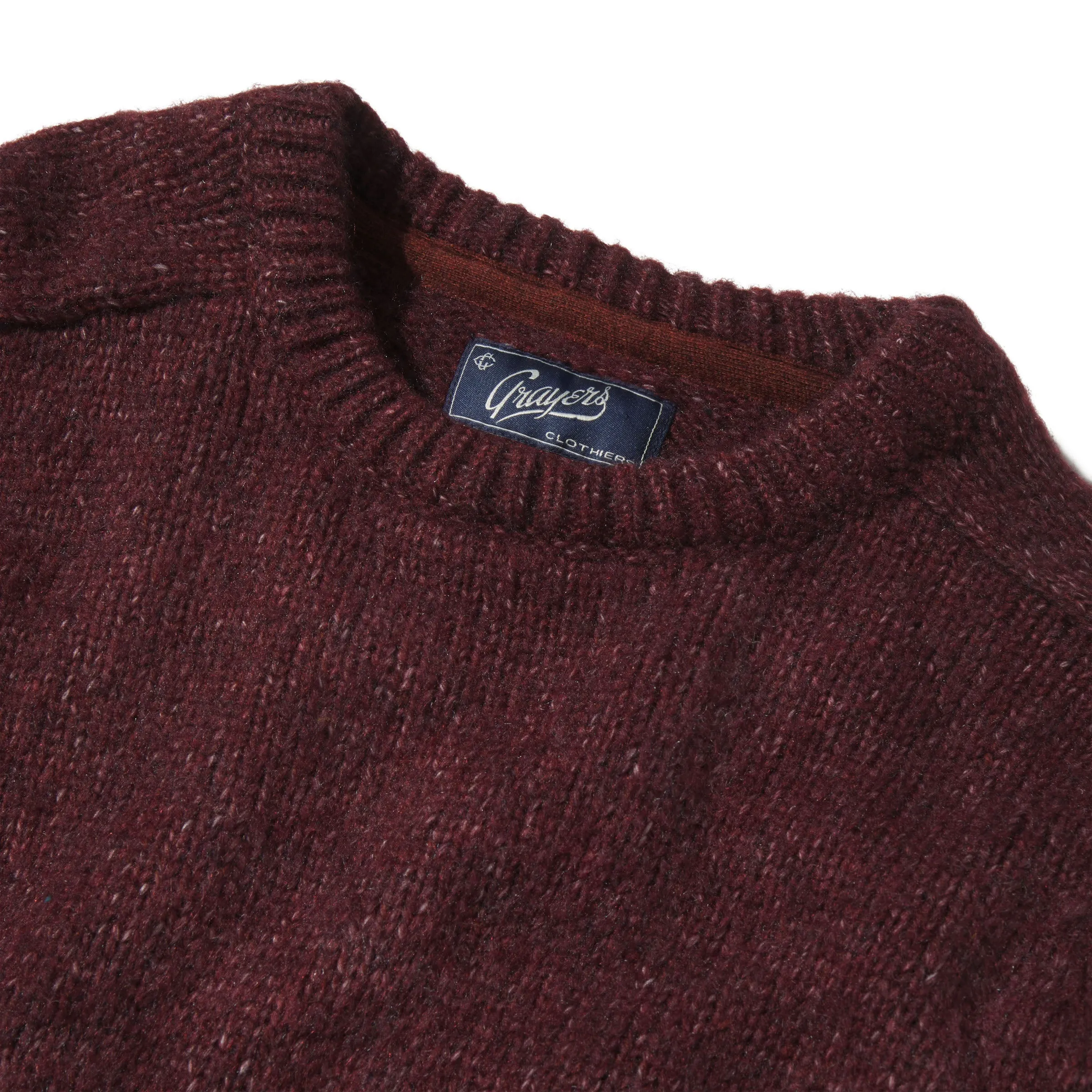 Collegiate Sweater Crew - French Roast