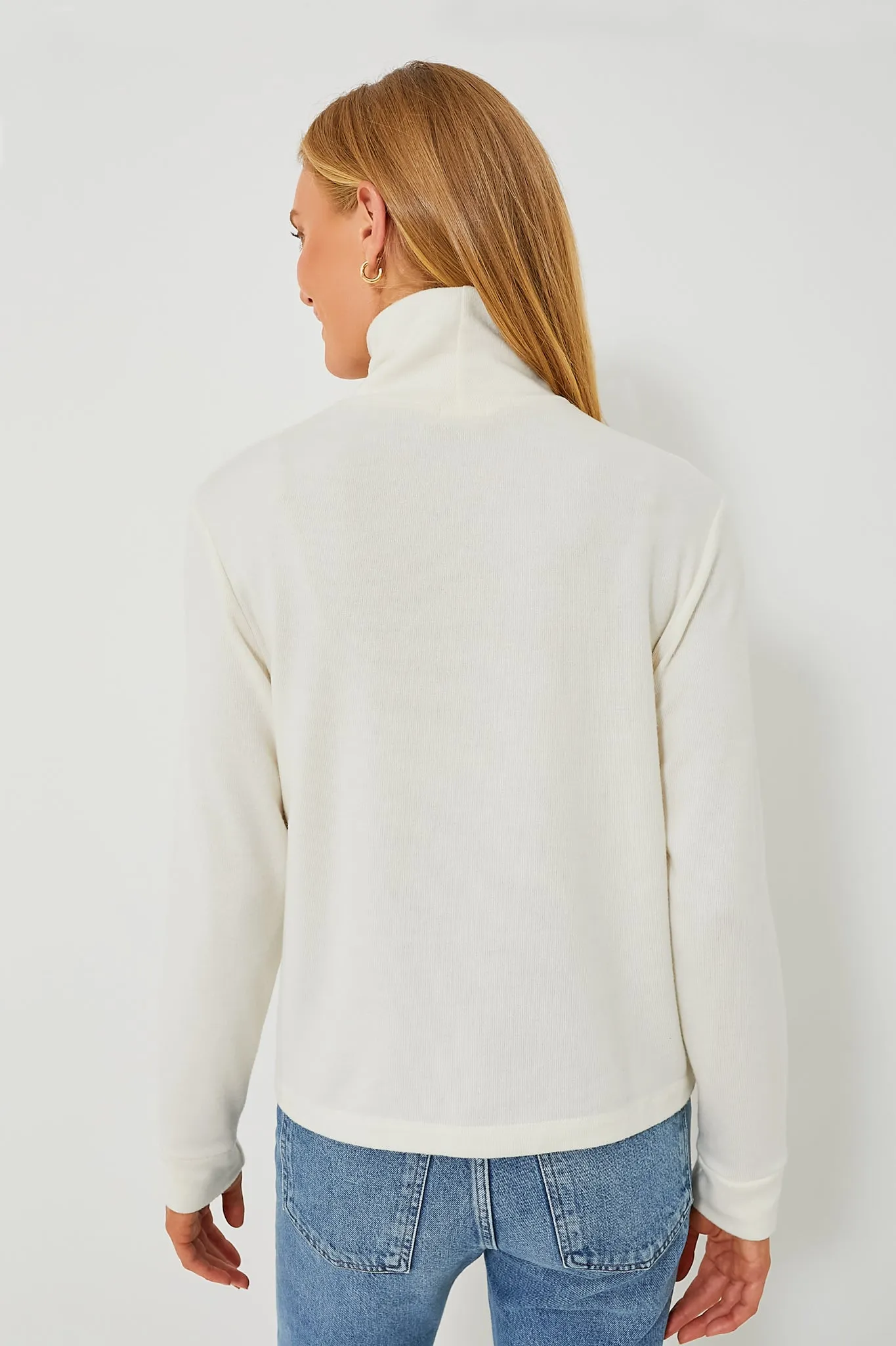 Creme Sweater Turtleneck