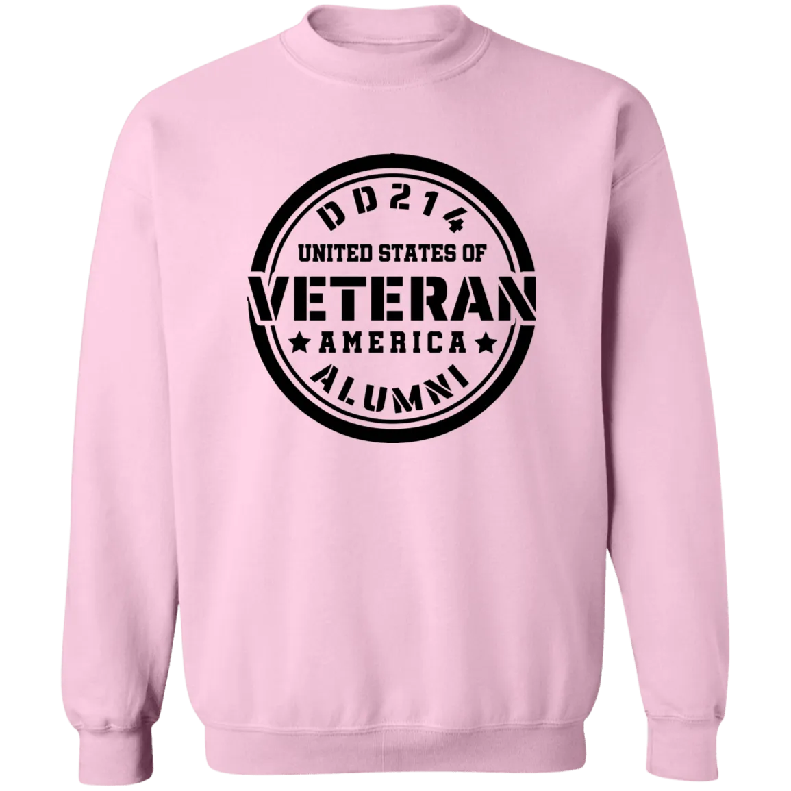 DD214 Ladies Crewneck Pullover Sweatshirt