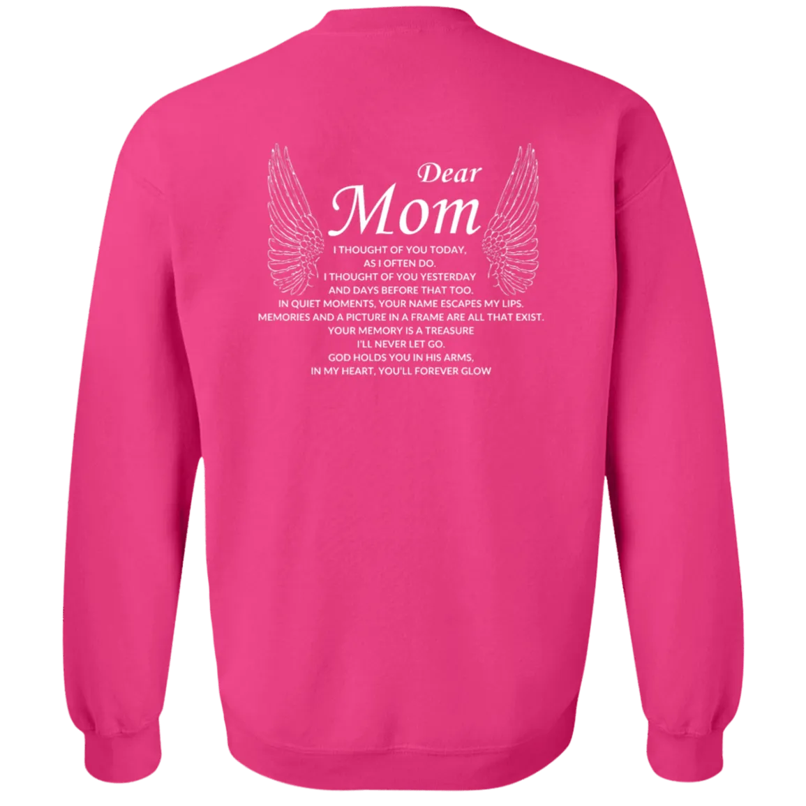 Dear Mom Crewneck Sweatshirt