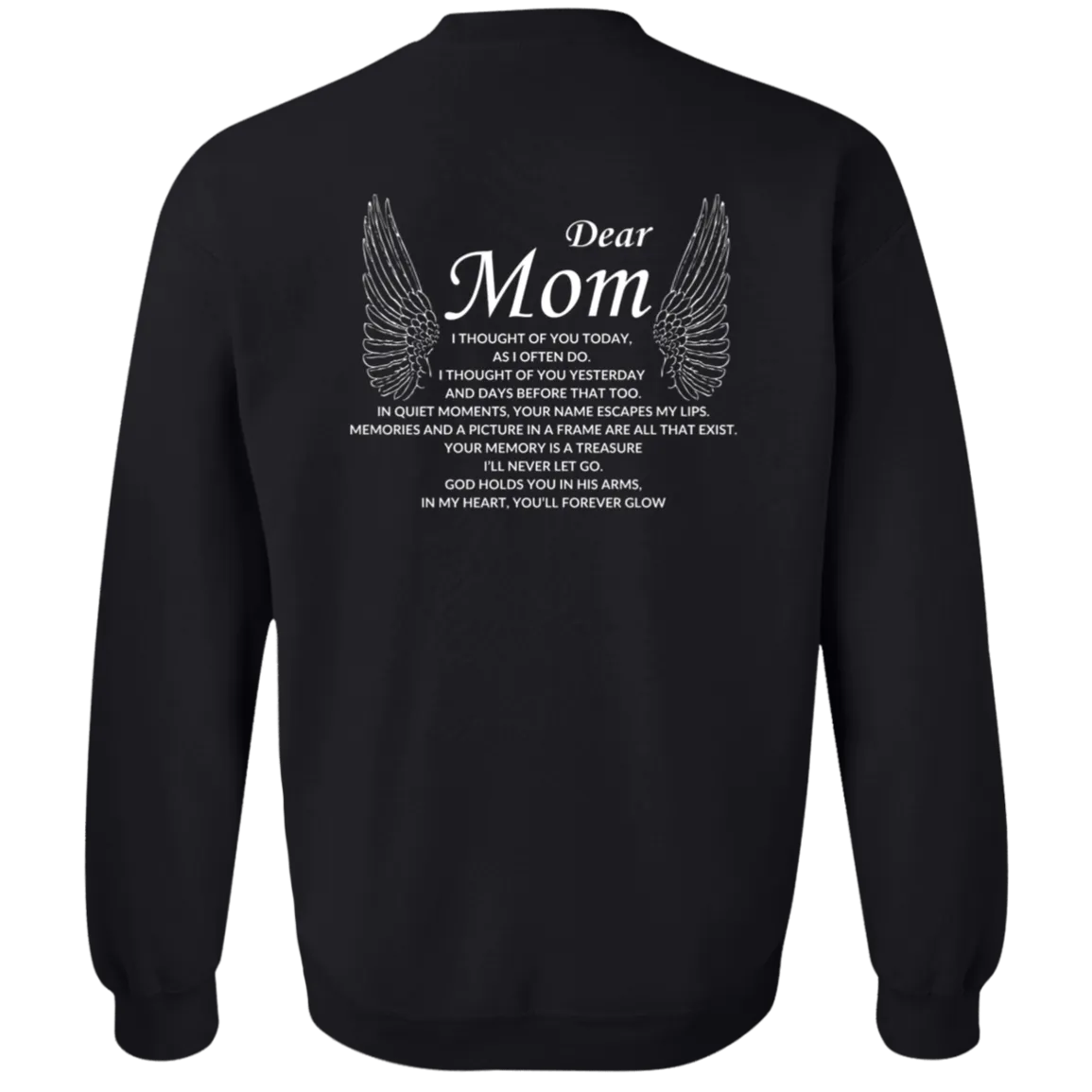 Dear Mom Crewneck Sweatshirt