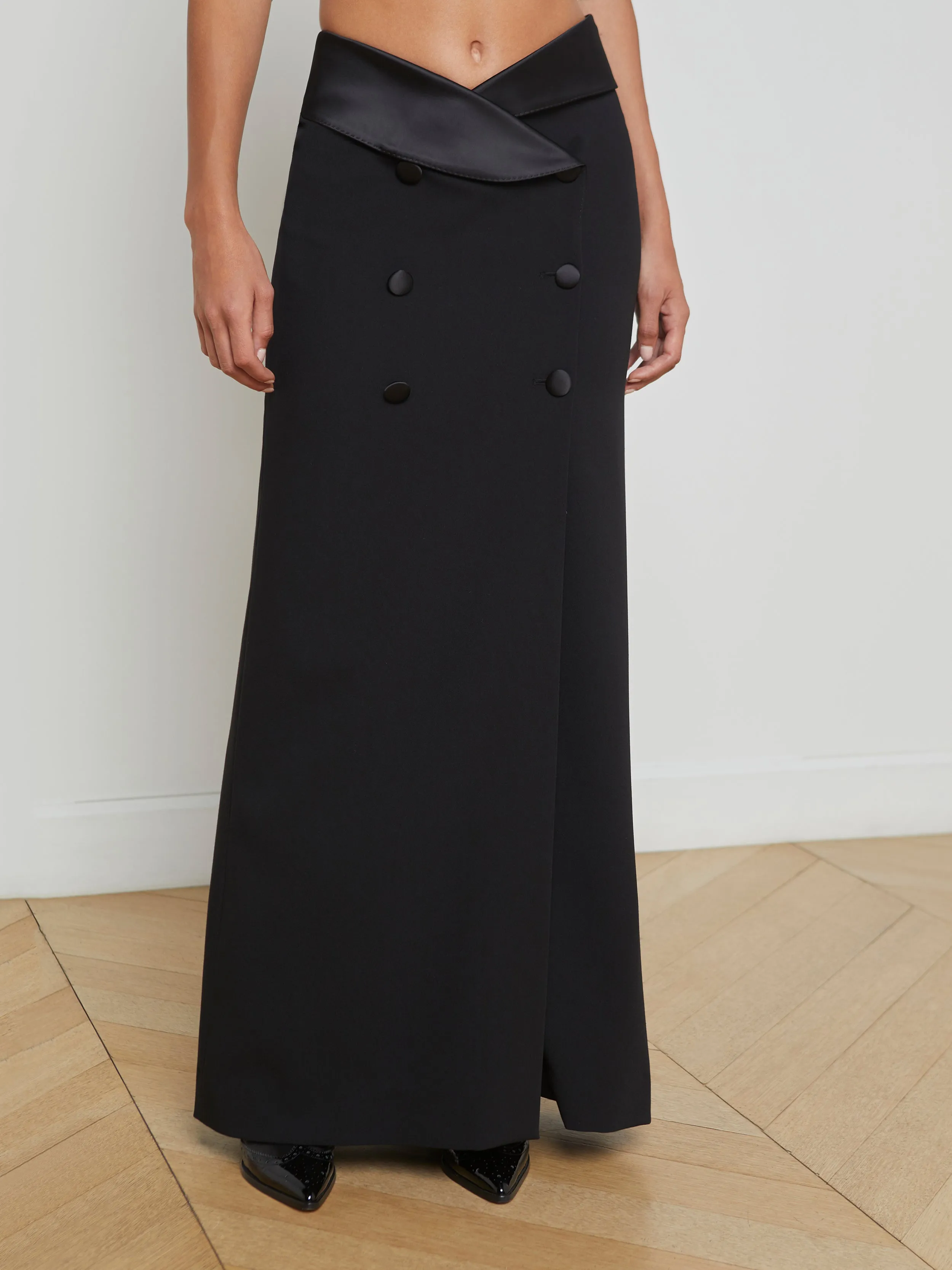 Diara Tuxedo Skirt