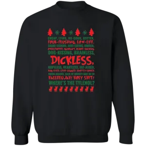 Dickless Crewneck Pullover Sweatshirt