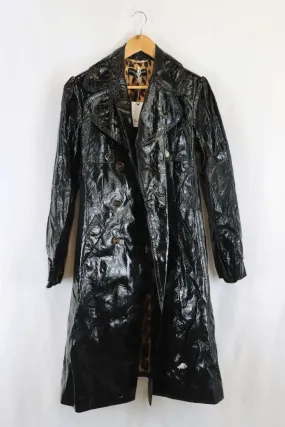 Dolce & Gabbana Faux Leather Coat 14