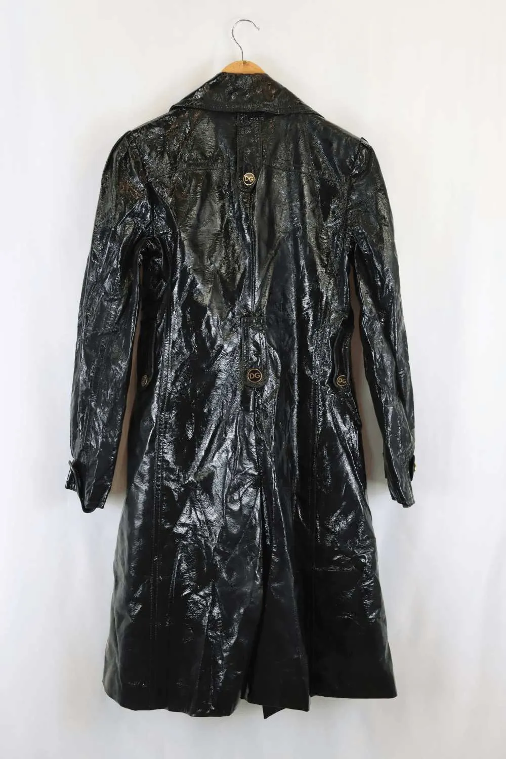 Dolce & Gabbana Faux Leather Coat 14