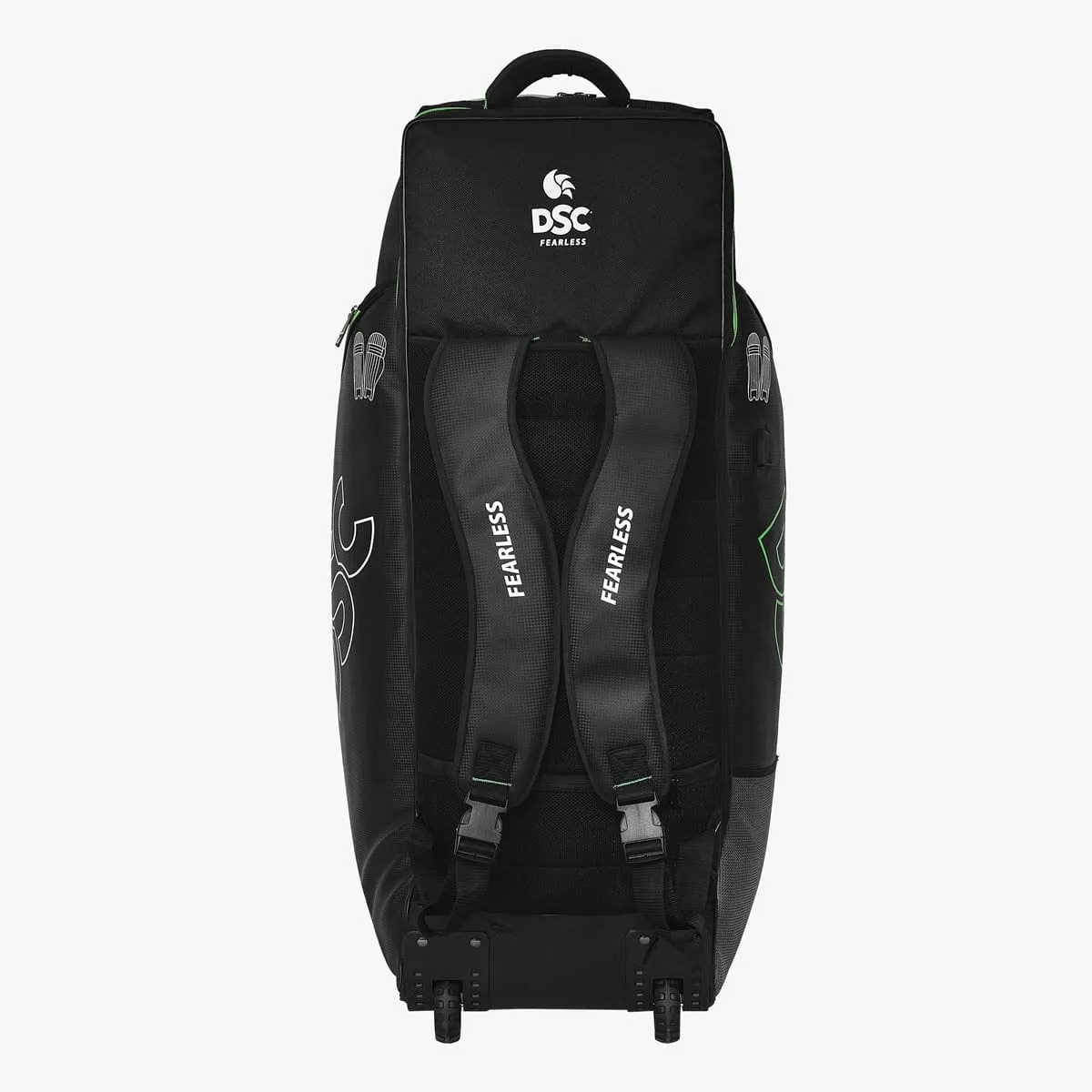 DSC Split Premium Duffle Wheels Cricket Bag