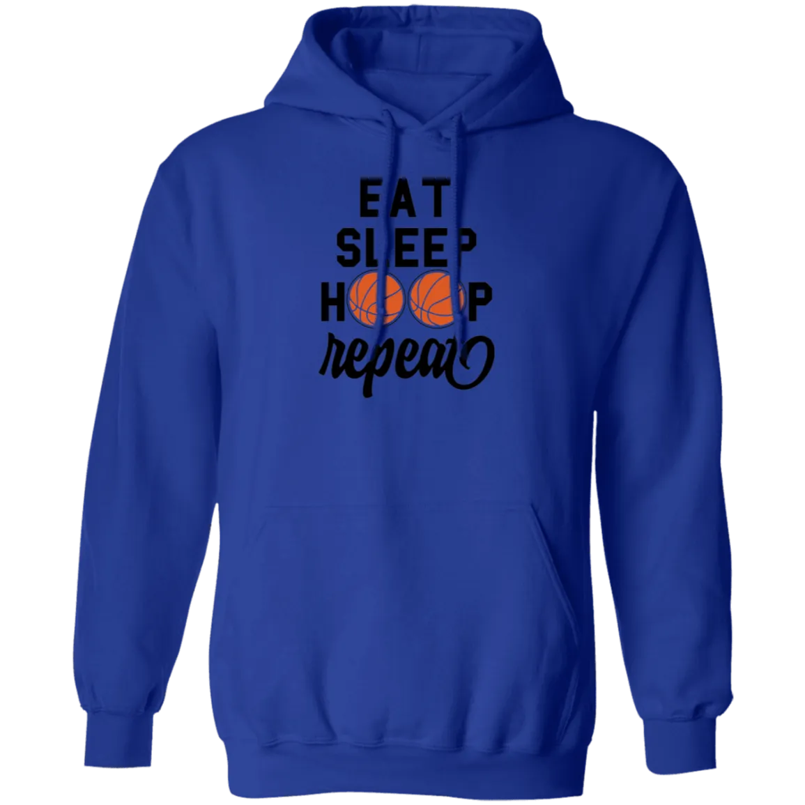 Eat Sleep Hoop...Pullover Hoodie