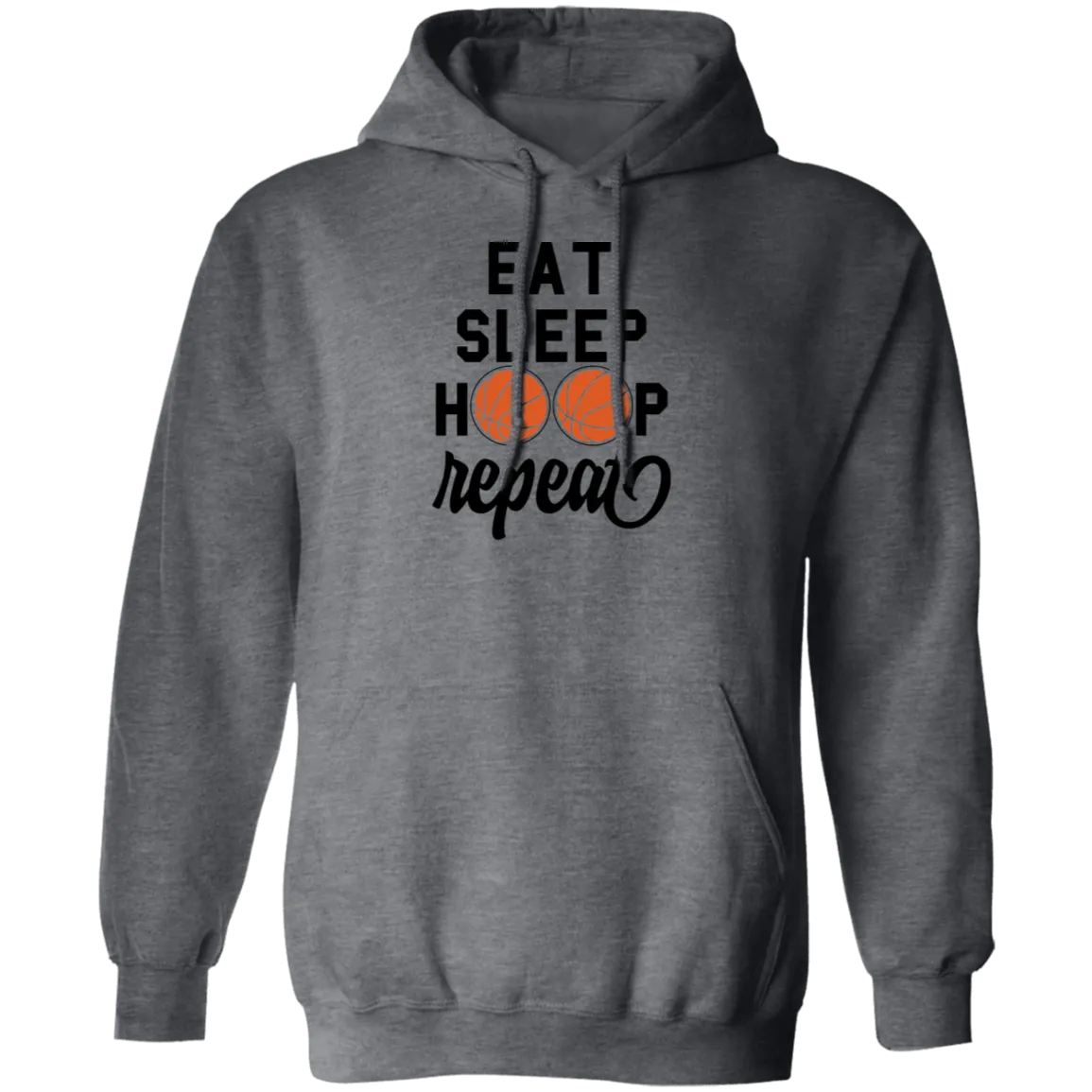 Eat Sleep Hoop...Pullover Hoodie