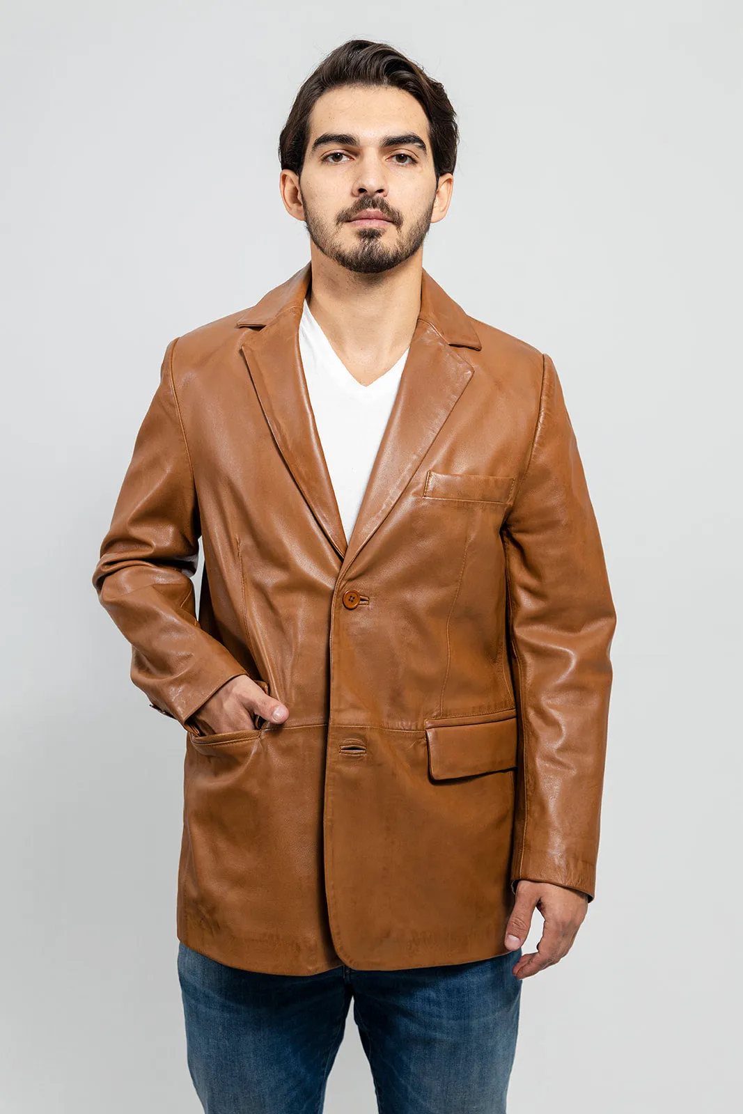 Esquire Mens Leather Jacket