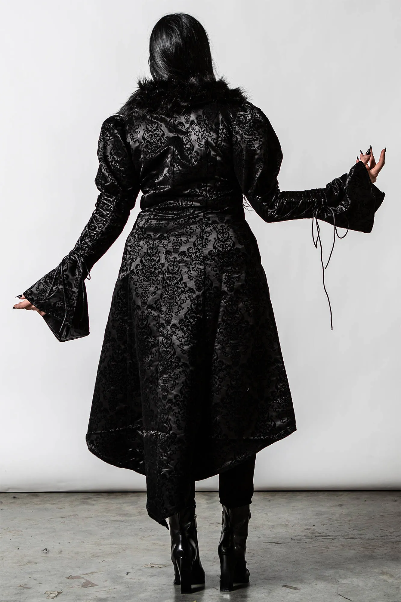 Evarose Brocade Coat