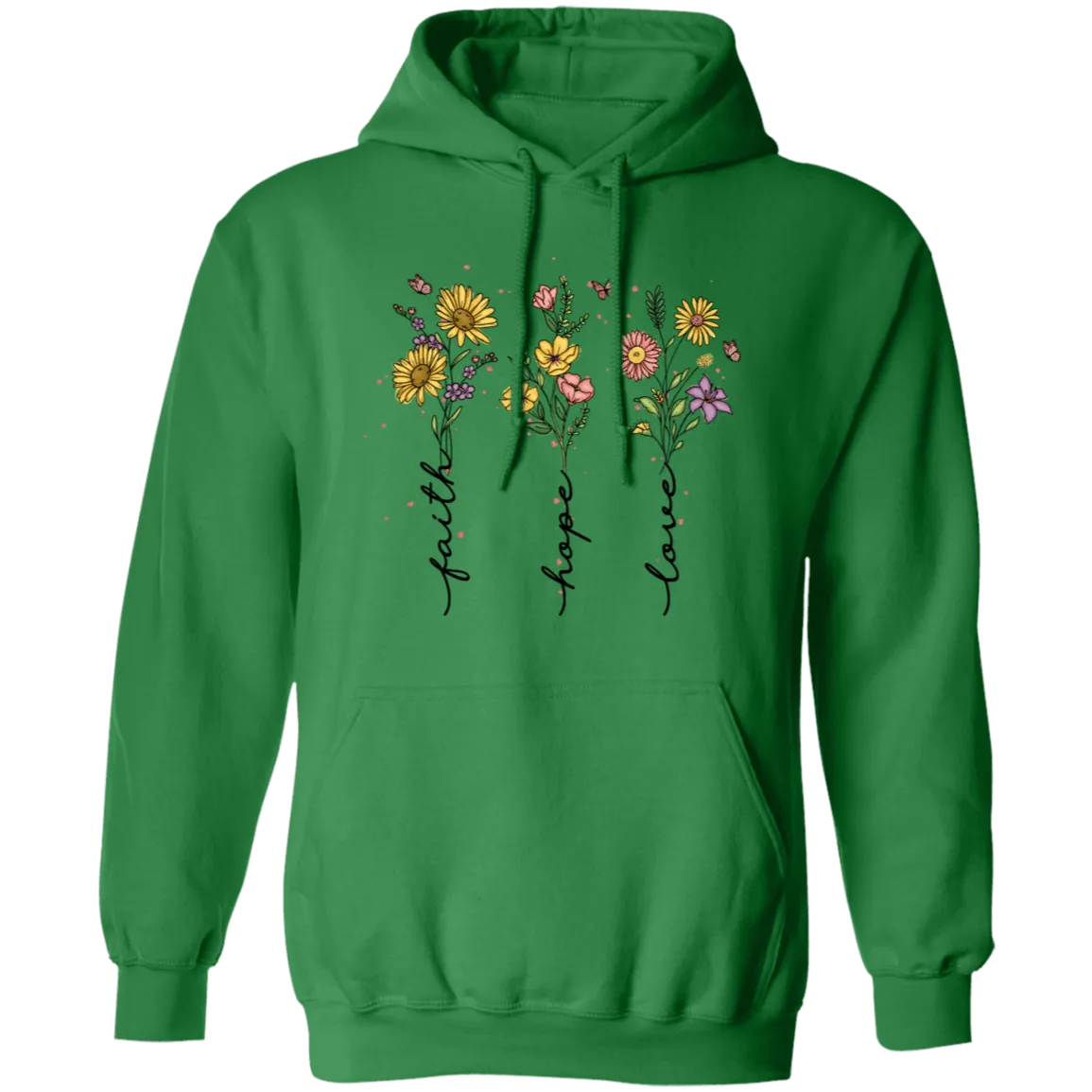 Faith, Hope , Love  Pullover Hoodie