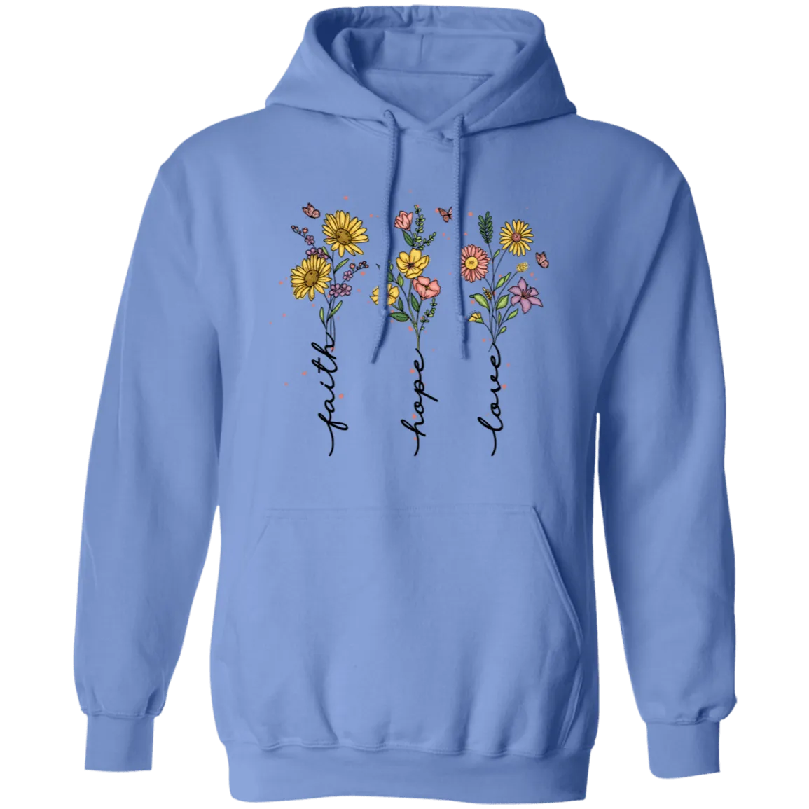 Faith, Hope , Love  Pullover Hoodie