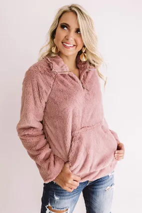 Feeling Snuggly Plush Pullover