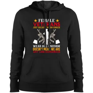 Female Veterans Ladies' Pullover Hooded Sweatshirt