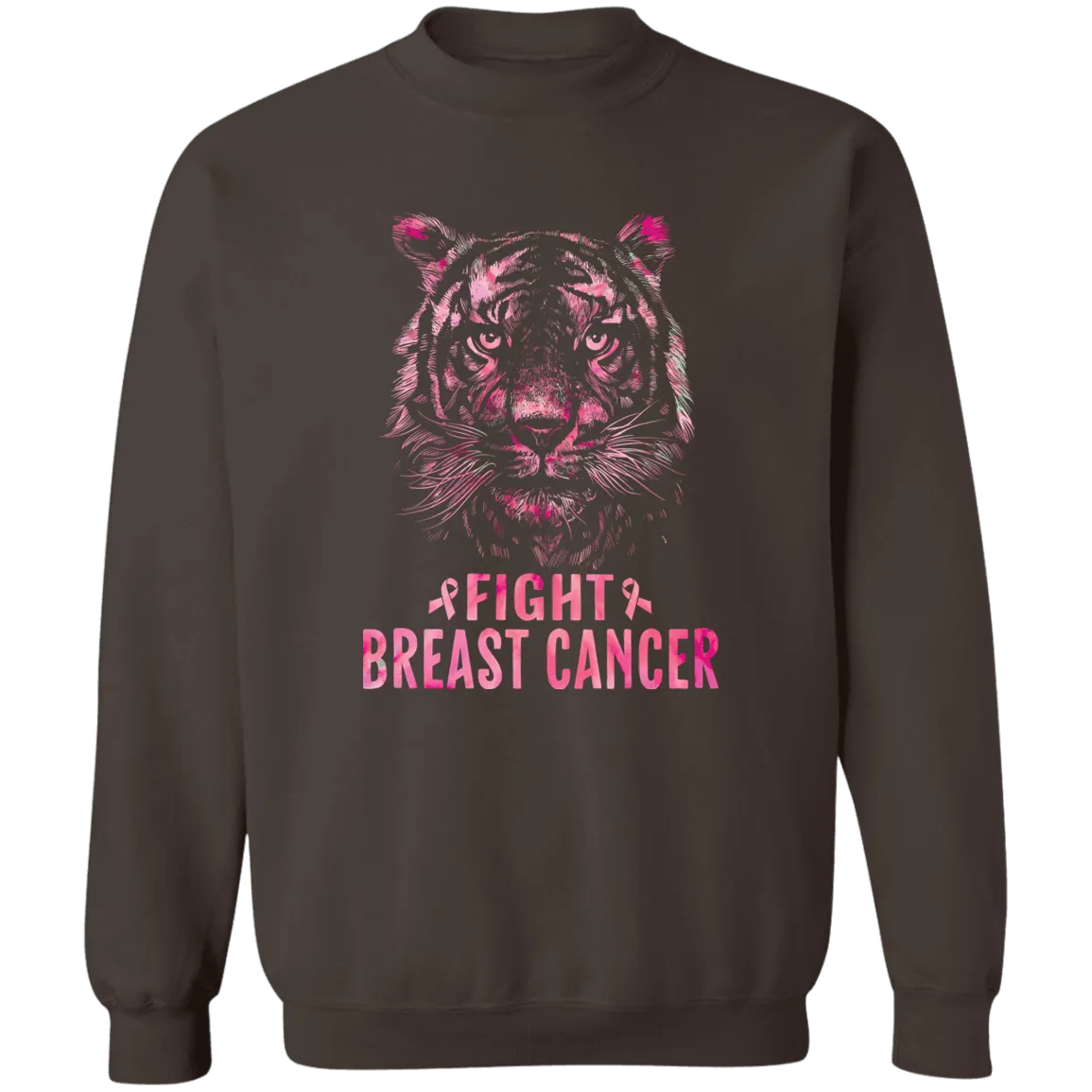 Fight Breast Cancer Unisex  Crewneck Pullover Sweatshirt