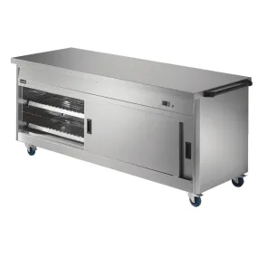 GF383 Lincat Panther Hot Cupboard and Plain Top P8P6