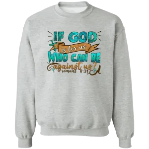 God is for Us Unisex Crewneck Pullover Sweatshirt