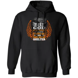 God is my Refuge Pullover Hoodie