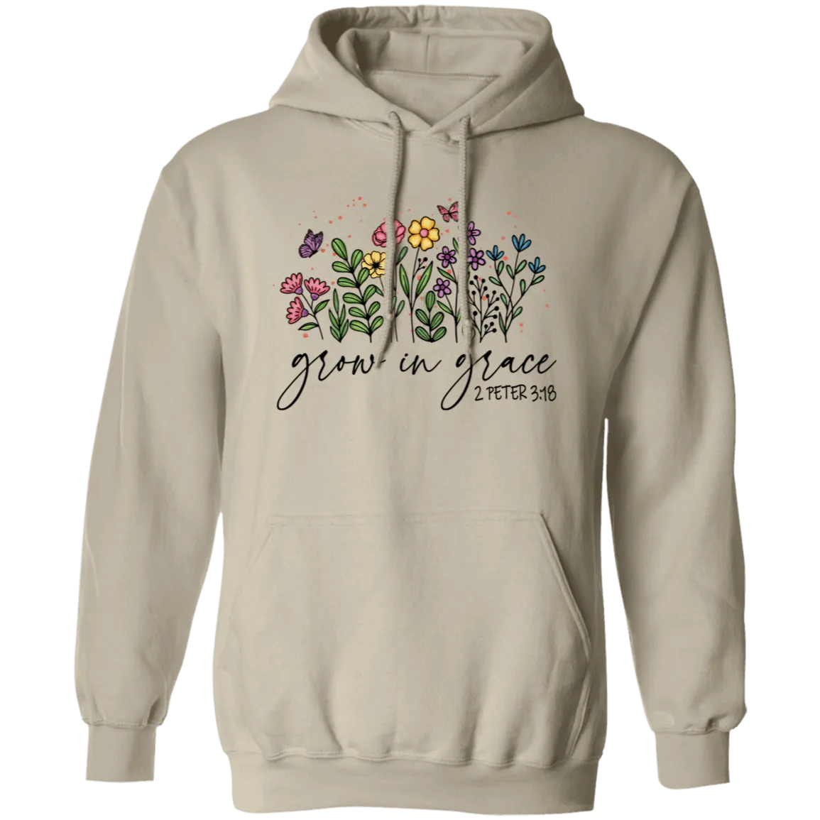 Grow in Grace  Pullover Hoodie