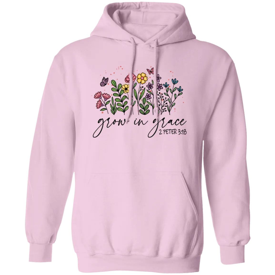 Grow in Grace  Pullover Hoodie