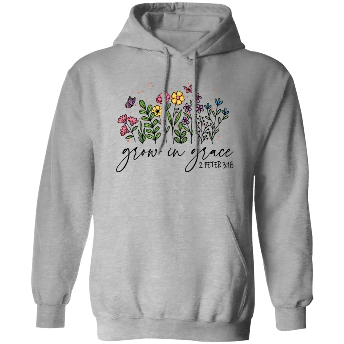 Grow in Grace  Pullover Hoodie